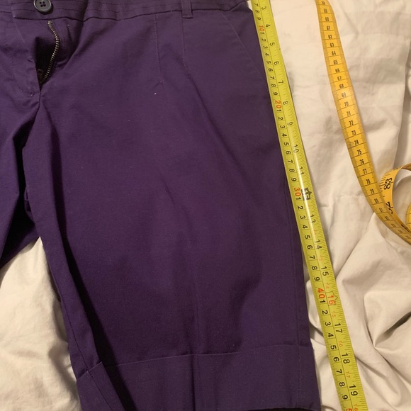 Jacob Faux FRENCH Cuffed Bermuda Shorts - Picture 3 of 3